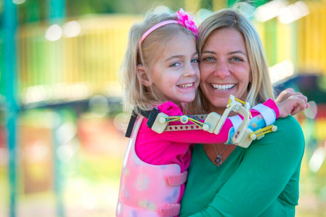 Emma wearing the WREX