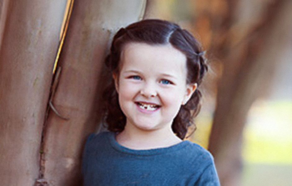 Photo of Tatum for leukemia cancer patient story