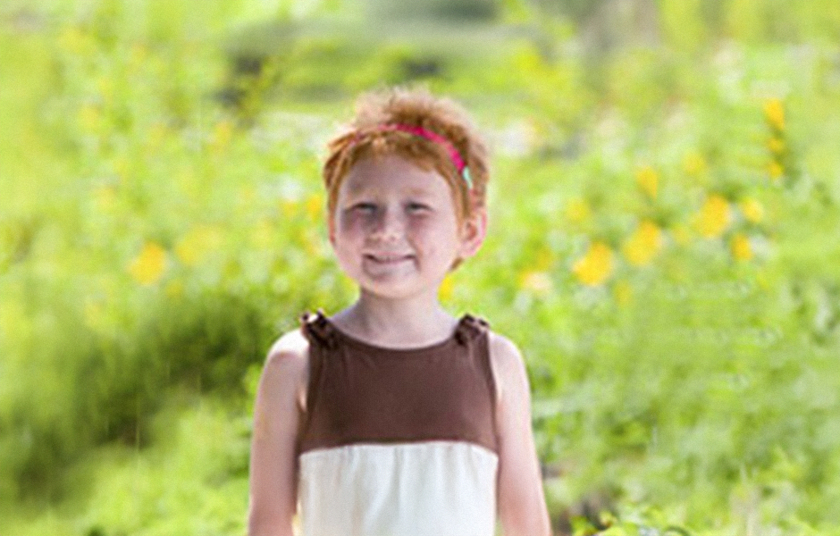 Photo of Eilish for leukemia cancer patient story