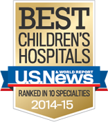Best Children's Hospitals - U.S. News - Ranked in 10 Specialties 2014-15
