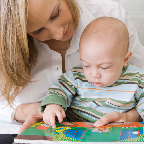 Introduce your infant to letters in just minutes a day.