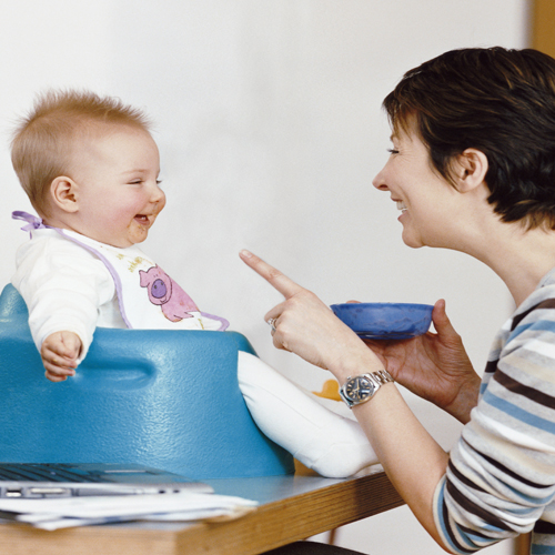 Fun ways to stimulate your baby's oral language skills.