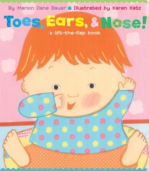 Baby book reading guide for Toes, Ears & Nose!
